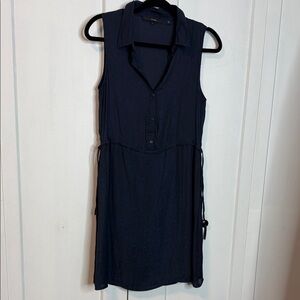 Vero Moda Small Blue Python Snake Print Dress